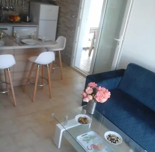 Les Bleuets, Bord De Mer, Quartier Calme, Climatisation, Verandas Sainte-Marie-la-Mer